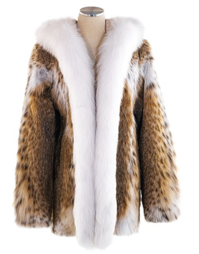 Lynx Parka White Fox Tuxedo & Hood